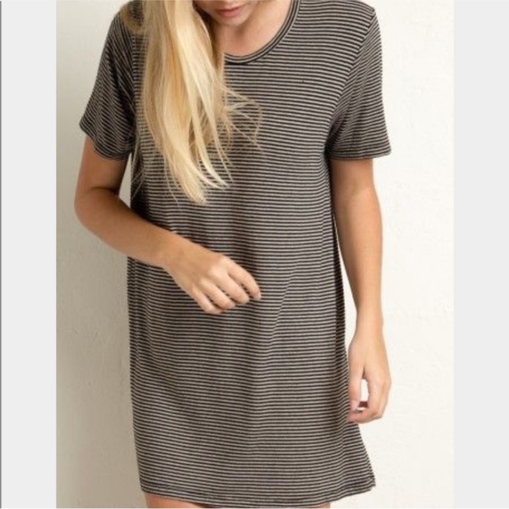Brandy Melville striped t shirt dress
